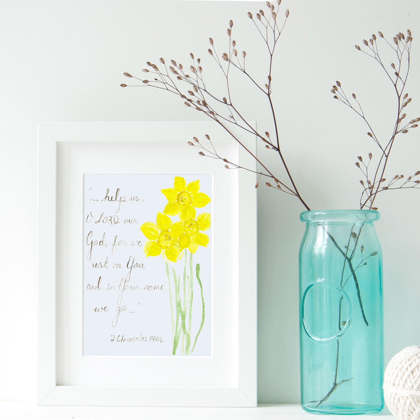 2 Chronicles 14:11b Downloadable Print