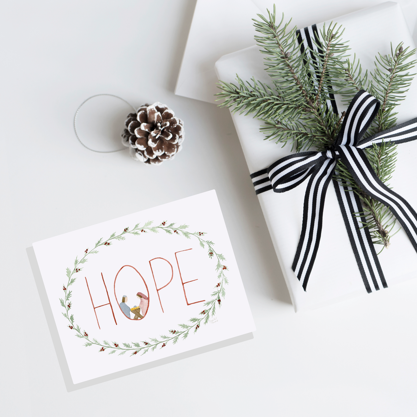 HOPE: The Christmas Miracle Christian Christmas Notecard Set