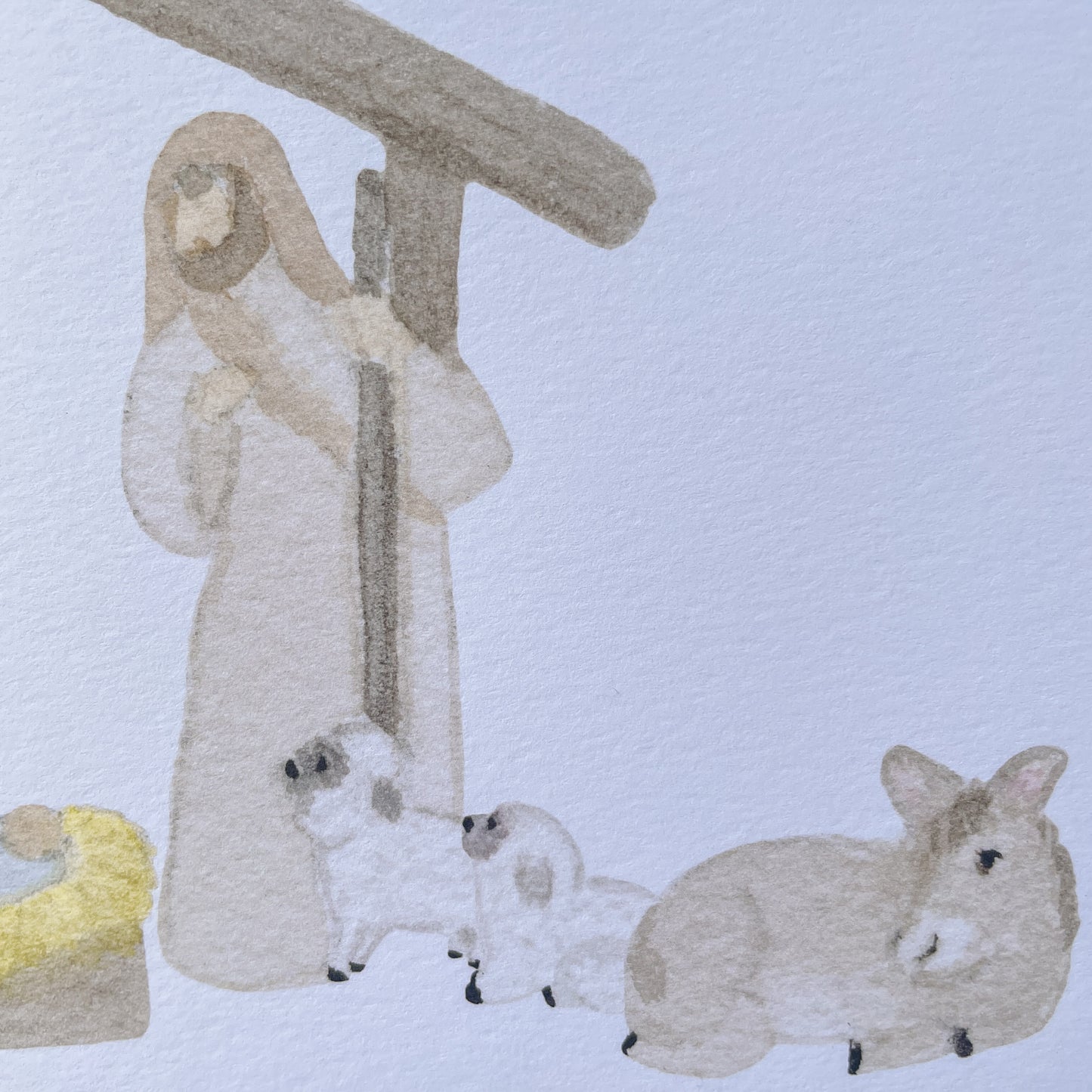 A Savior Is Born Art Print (8x10)