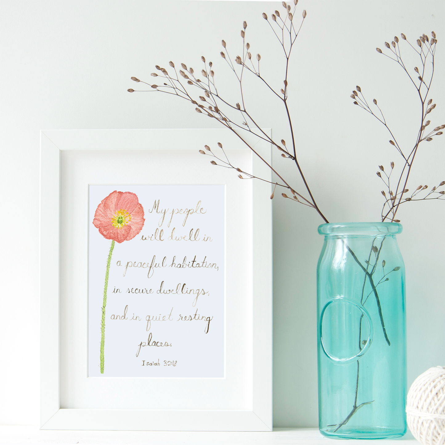 Isaiah 32:18 Downloadable Print