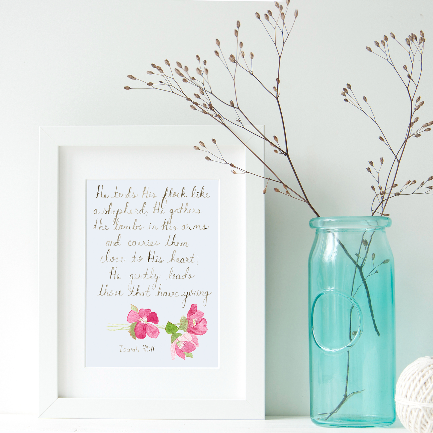 Isaiah 40:11 Downloadable Print