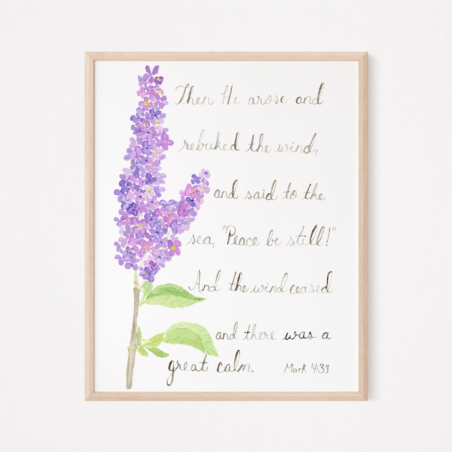 Mark 4:39 Downloadable Print