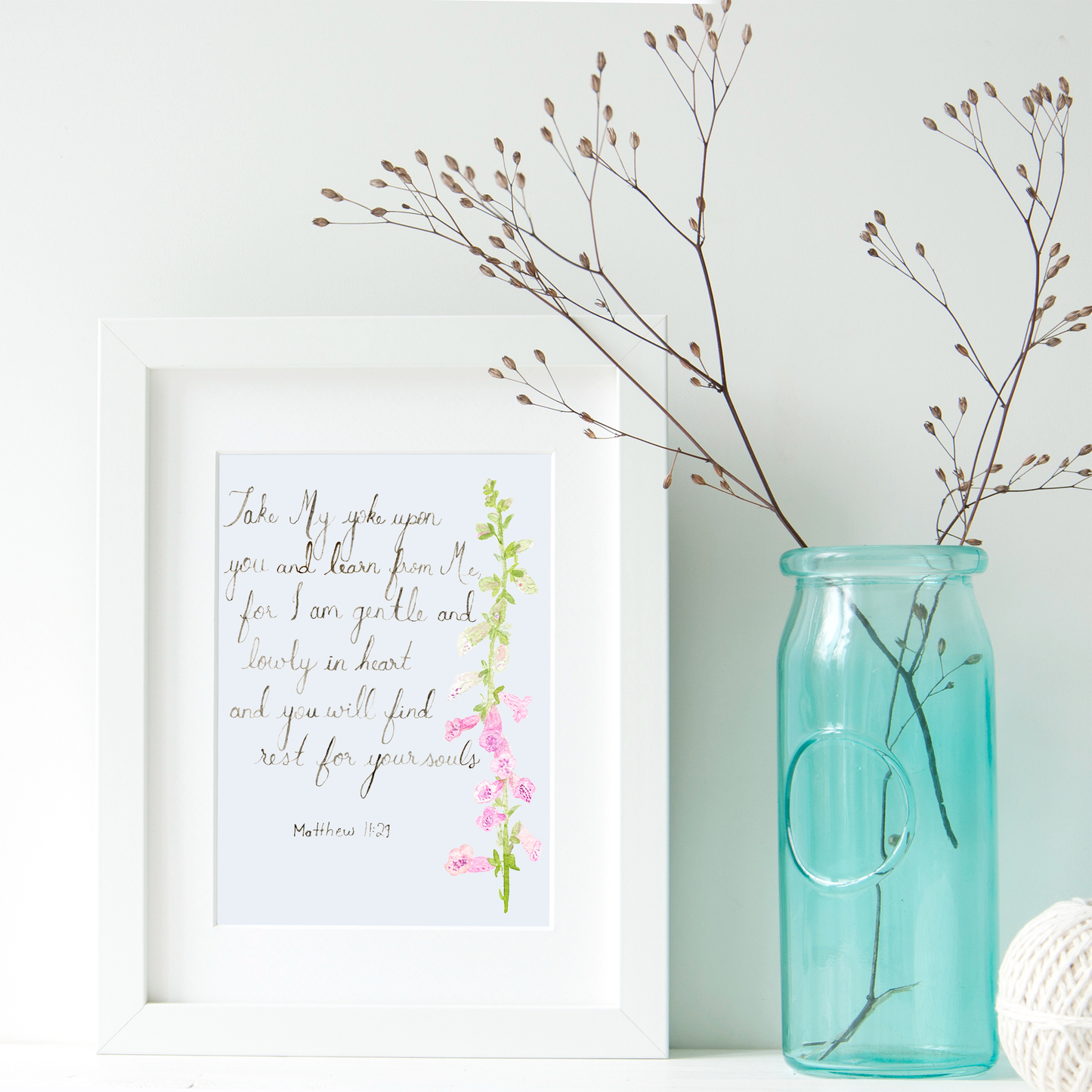 Matthew 11:29 Downloadable Print