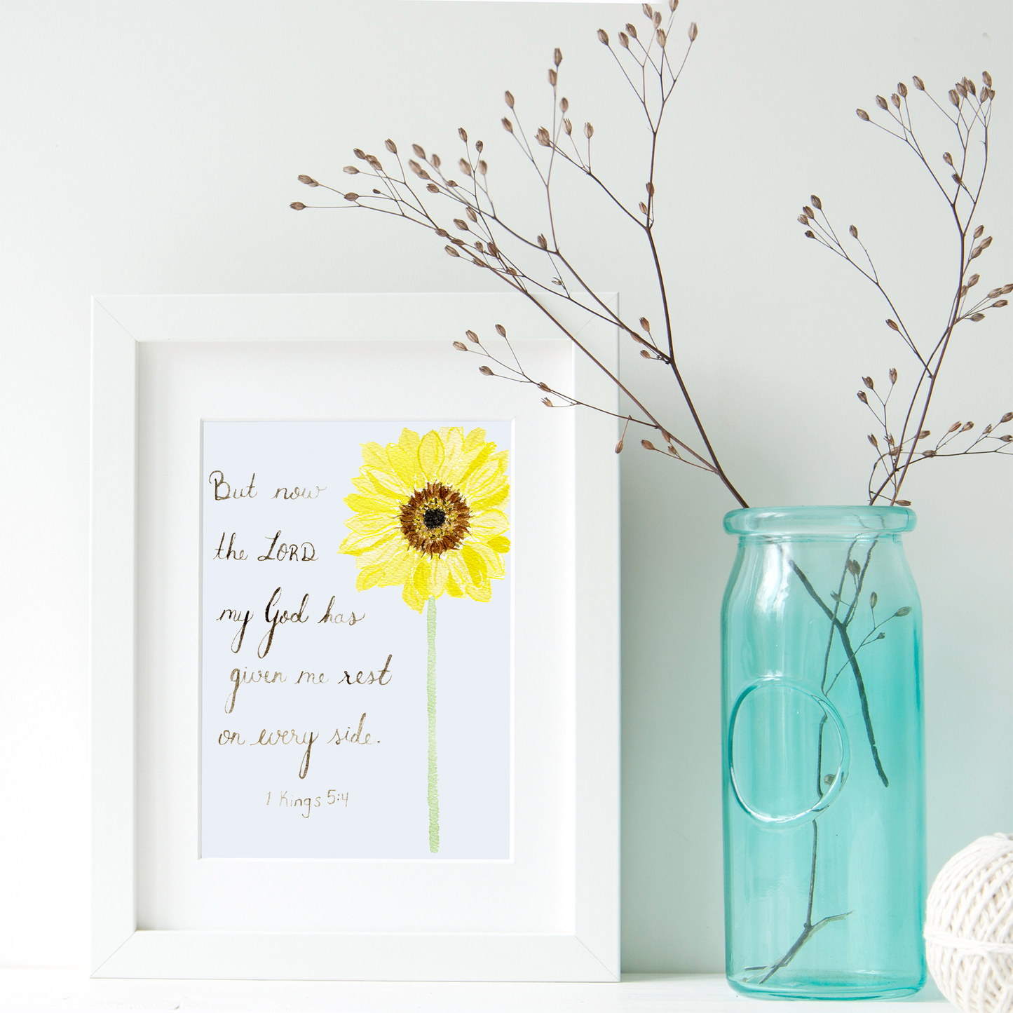 1 Kings 5:4 Downloadable Print