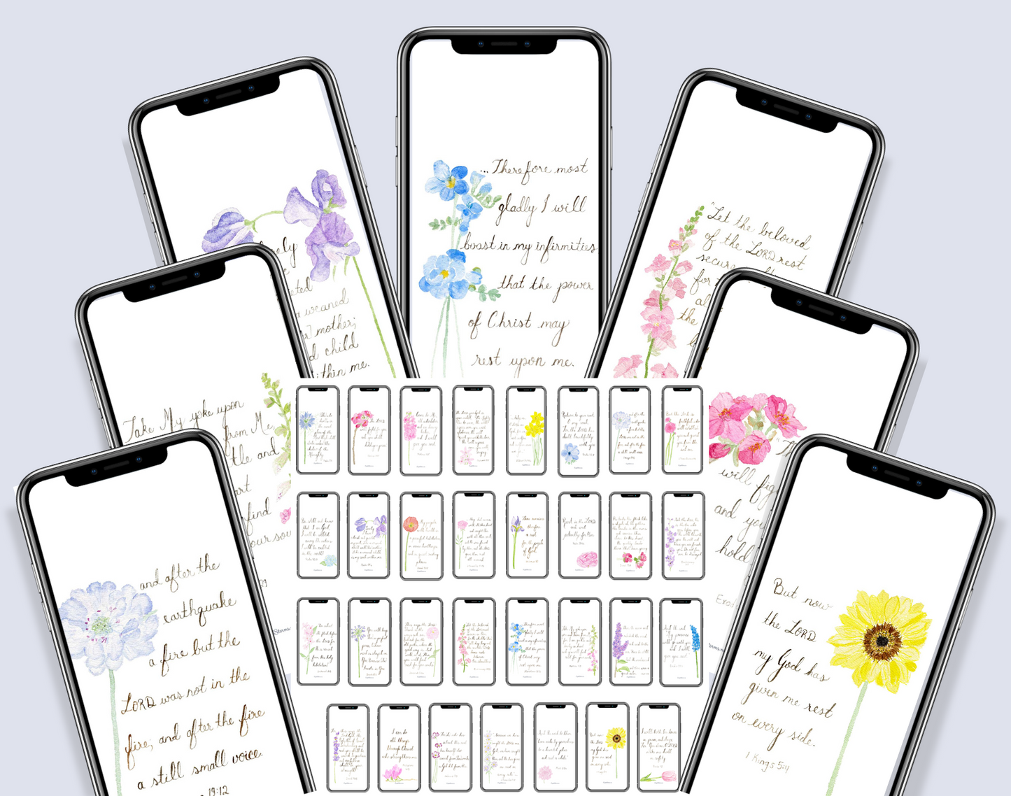 Rest in Christ Lock Screen Set Download