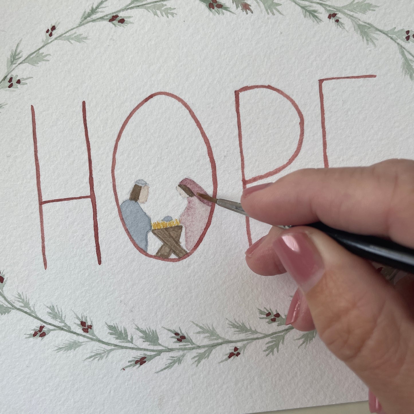 HOPE: The Christmas Miracle Christian Christmas Notecard Set