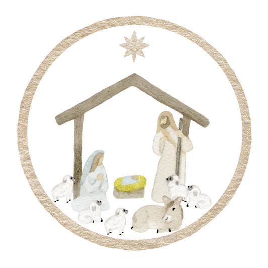 A Savior Is Born Sticker Set (Sheet of 40)