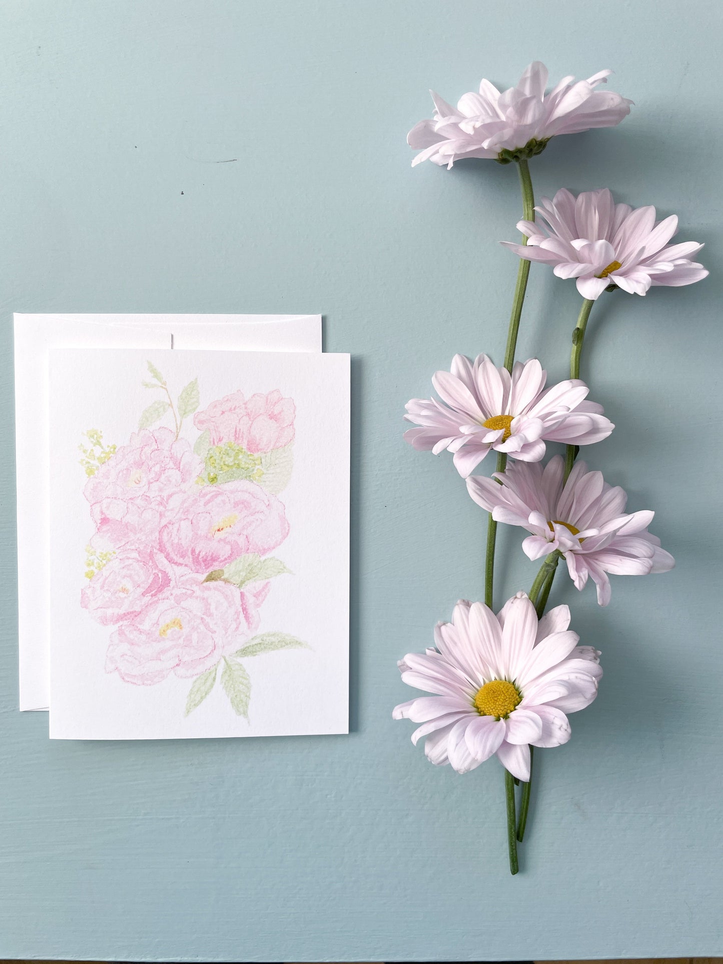 Assorted Flowers Stationery