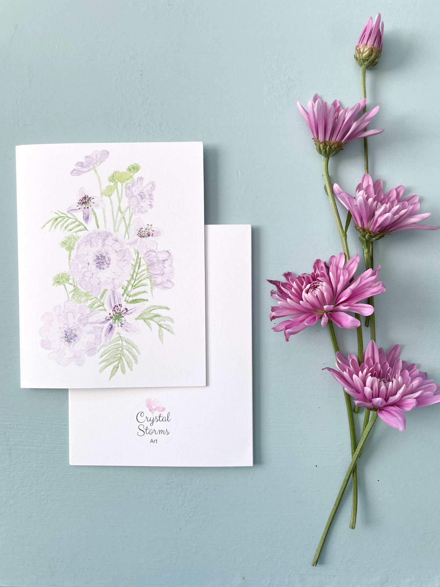 Assorted Flowers Stationery