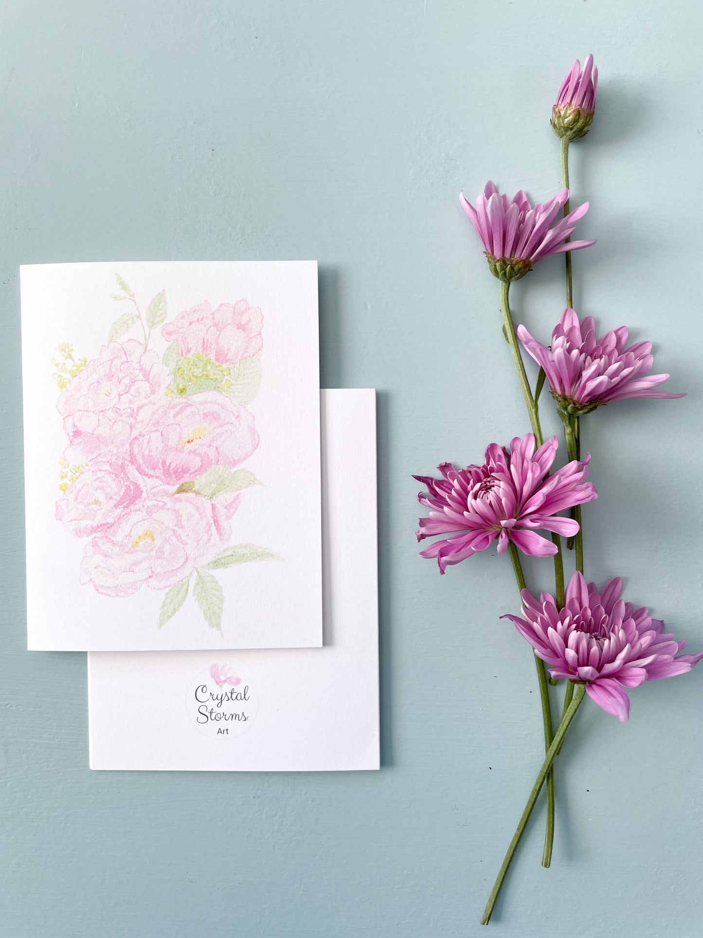 Assorted Flowers Stationery