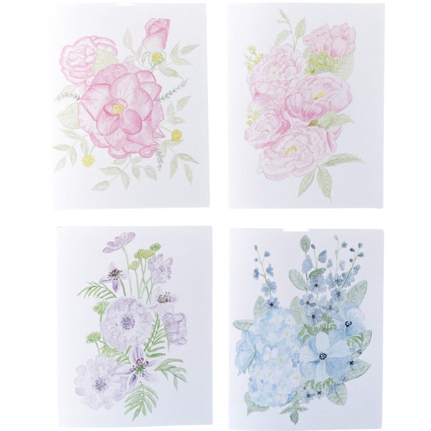 Assorted Flowers Stationery